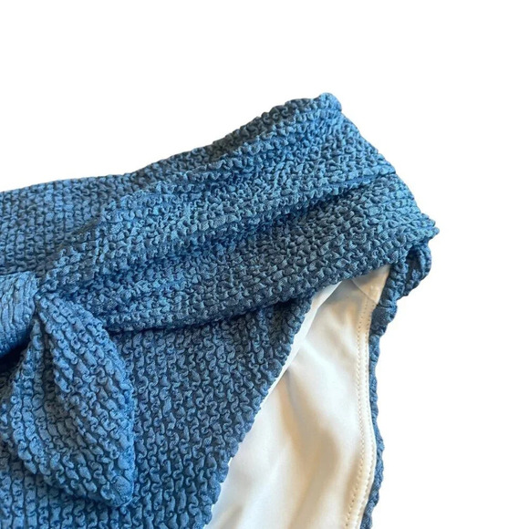 Veronica Beard Azoia Swimsuit Bottom Bathing Suit French Blue Size Medium NWT - Picture 3 of 13